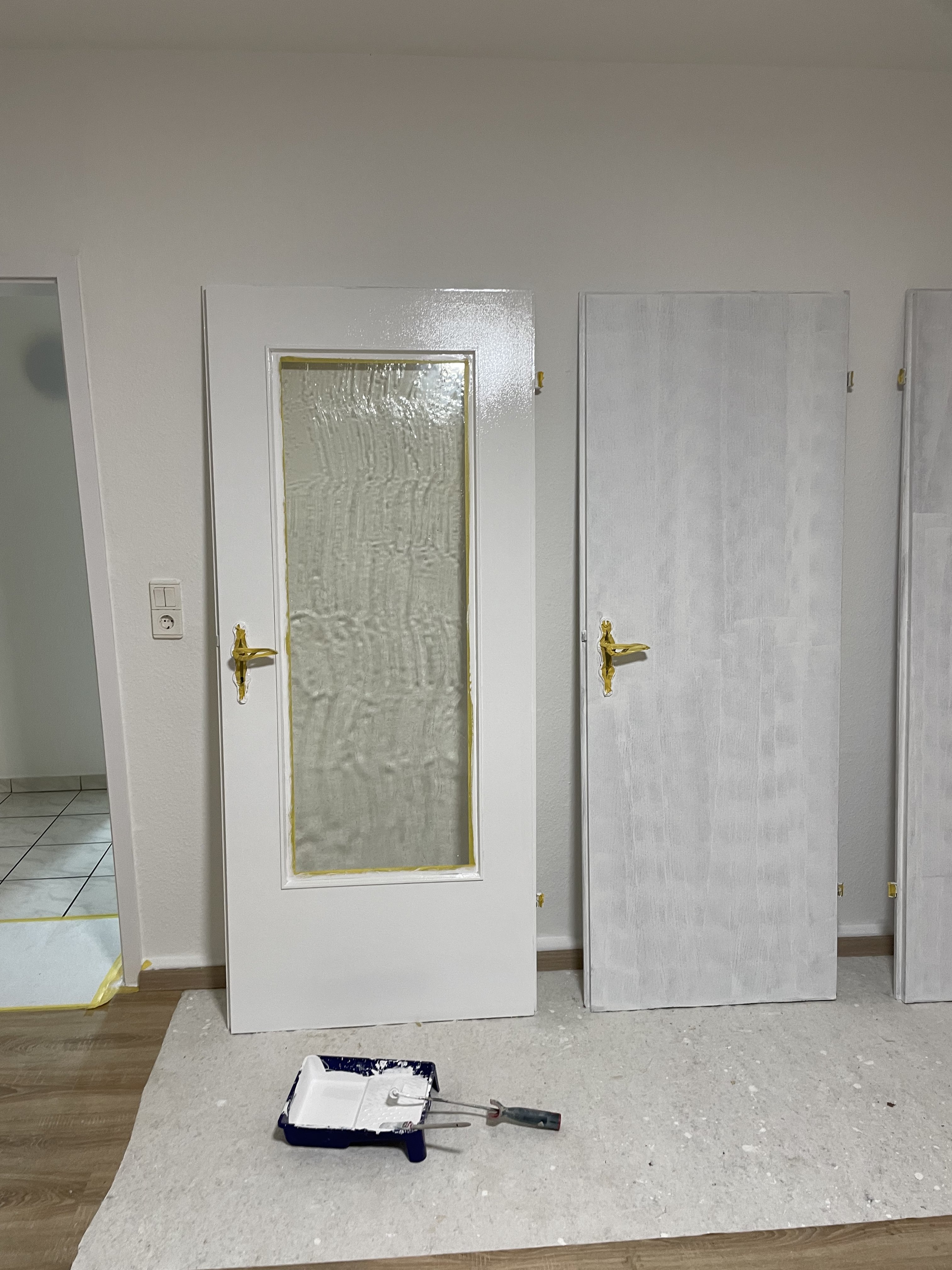 Türen weiß lackiert